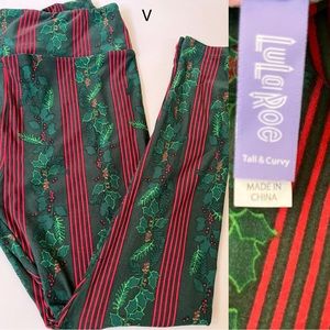 CHRISTMAS Lularoe TC leggings